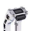 OG Chrome Performance Digital Gauge Top Clamp on OG Chrome Performance Riser Legs