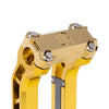 OG Gold Plating Performance Top Clamp on OG Gold Performance Riser Legs