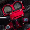 OG Road Glide Billet Gauges Bezel installed Rear Mount on a 2019 Black Road Glide
