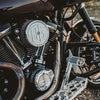 OG Round Air Cleaner Cover-Classic installed on a 2024 Road Glide FLTR Mystic Shift