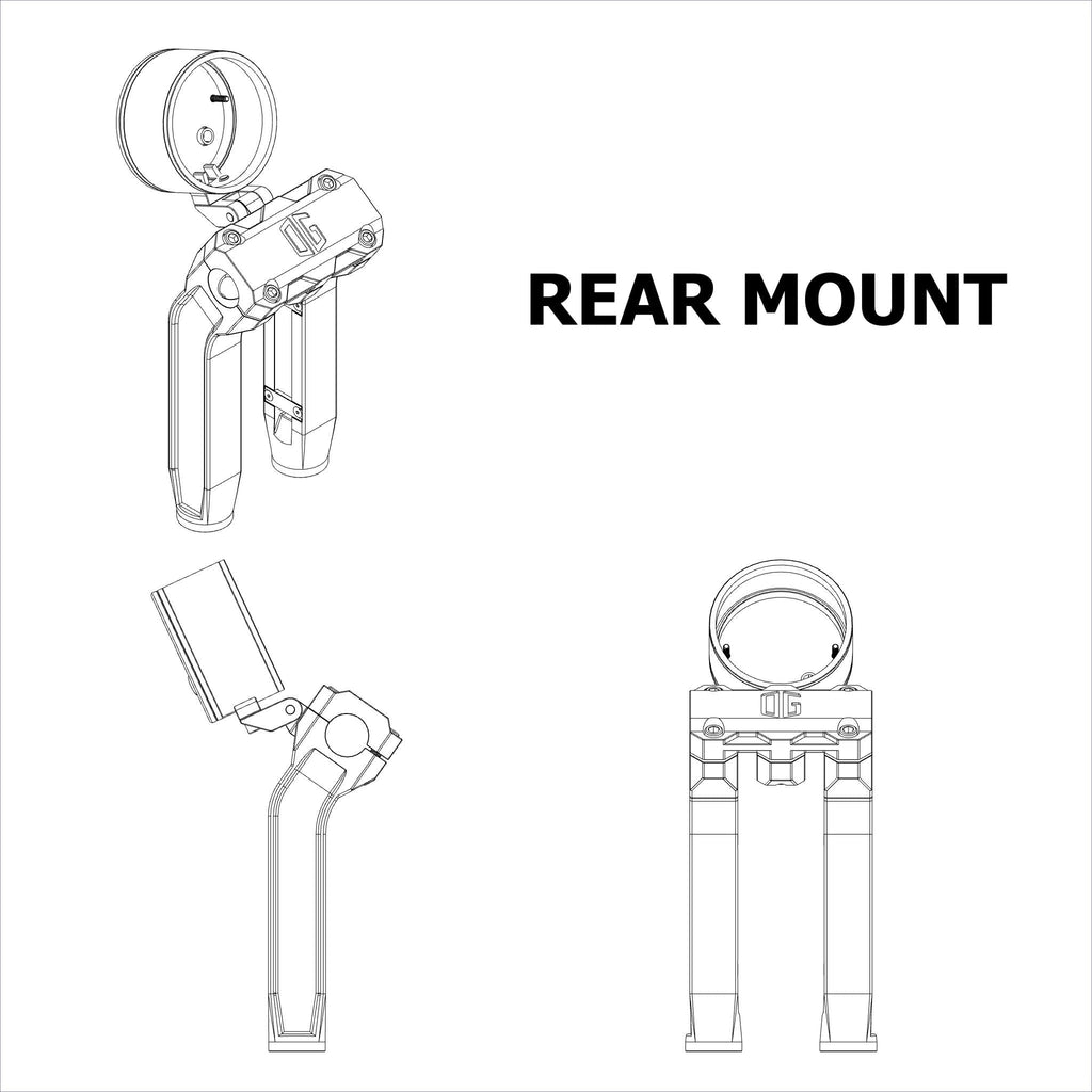 OG Single Billet Gauge Pod - Team Dream Rides