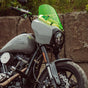 Original Garage Moto T-Sport Fairing Billiard Gray mountend on a 2025 Harley-Davidson Low Rider S