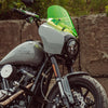 Original Garage Moto T-Sport Fairing Billiard Gray mountend on a 2025 Harley-Davidson Low Rider S