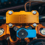 OG Performance Top Clamp installed on 8.5'' Performance Risers on a 2024 Turbo Road Glide