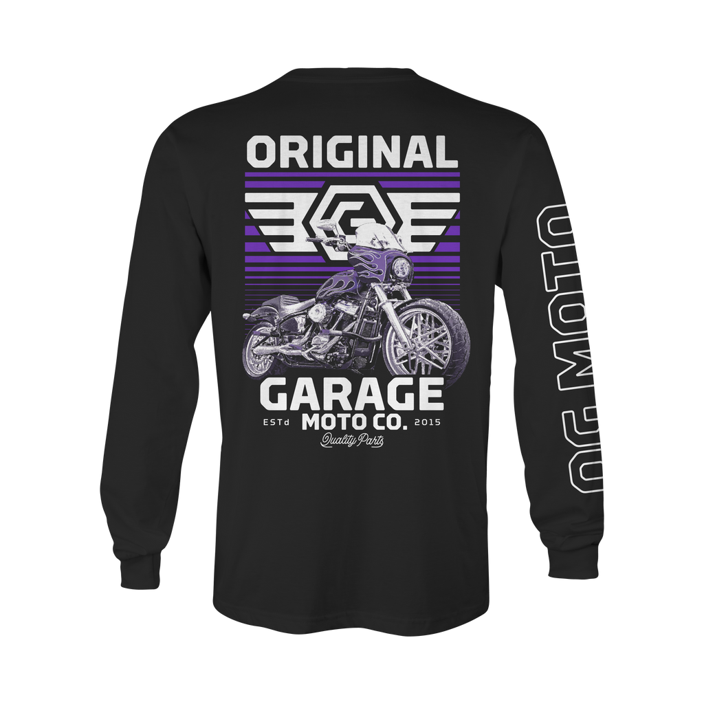 OG 10th Anniversary Softail Long Sleeve - Black - Team Dream Rides