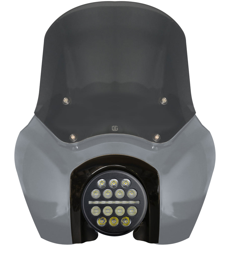 OG Harley-Davidson Softail Low Rider S Complete T-Sport Fairing Kit - Gunship Grey - Original Garage Moto