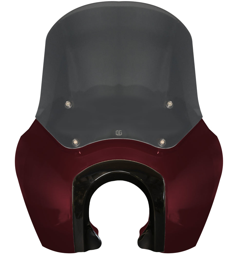 OG Harley-Davidson Softail Low Rider S Complete T-Sport Fairing Kit - Midnight Crimson - Original Garage Moto