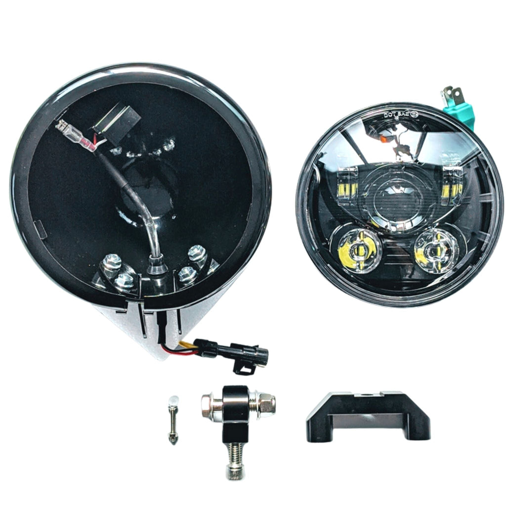 OG Harley-Davidson Softail Low Rider S Complete Headlight Conversion Kit - Original Garage Moto