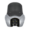 OG Softail Low Rider S Complete T-Sport Fairing Kit - Barracuda Silver 5.75 LED Black