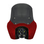 Original Garage Moto Softail Low Rider S Complete T-Sport Fairing Kit - Brilliant Red - 5.75 LED Black