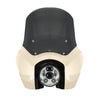 Original Garage Moto Softail Low Rider S Complete T-Sport Fairing Kit - White Sand Pearl Color Match -OG 5.75 LED Chrome