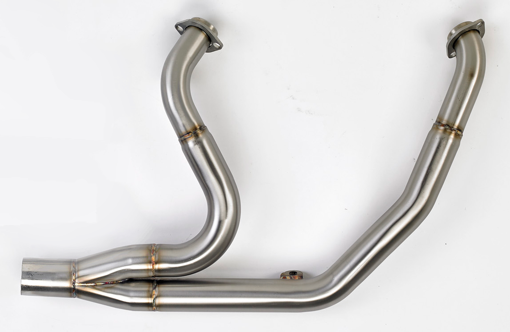 Stealth Pipes stainless steel exhaust header – American-made replacement header for Harley & Indian motorcycles