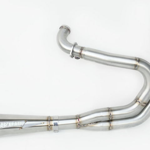 Stealth Pipes exhaust system for 2006–2017 Harley Dyna – stainless steel headers and muffler