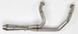 Stealth Pipes Short Bagger exhaust system – stainless steel headers and muffler for 1996–2016 Harley touring models