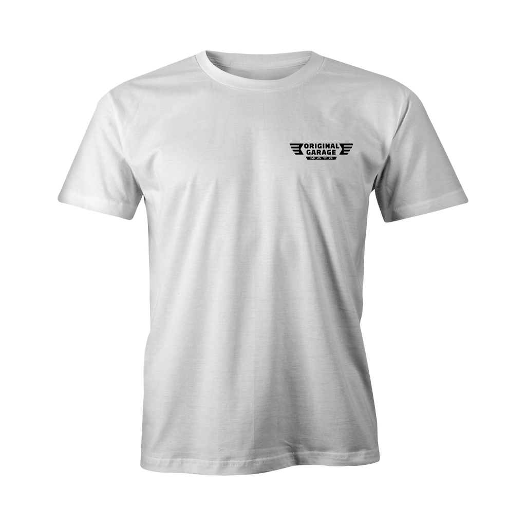 Quality Parts Tee - White - Team Dream Rides