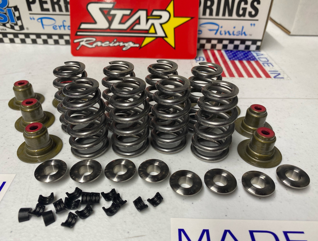STAR RACING M8 Valve Spring Kit - PSI Valve Springs up to 640 Lift, Ti ...