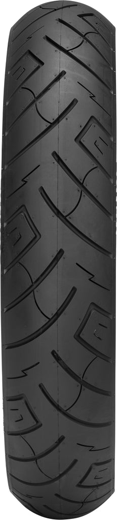 Shinko Tire 87-4584 Cruiser Heavy Duty Front 120/70-21 Tire with White Sidewalls