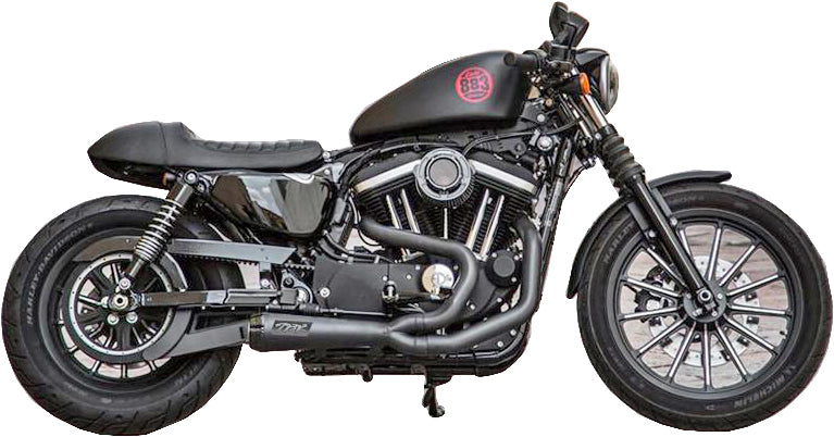 TBR Comp S 2-Into-1 Sportster Exhaust System for Harley Davidson XL Models