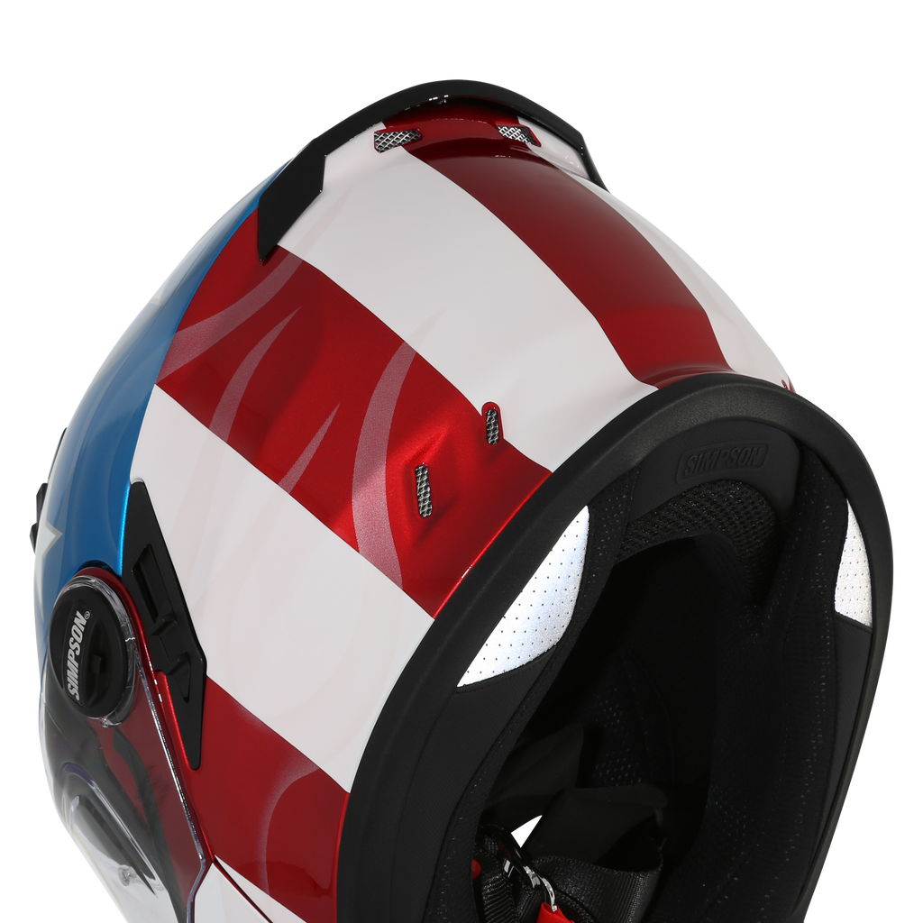 Simpson Motorcycle Mod Bandit Helmet - Future Glory - Team Dream Rides