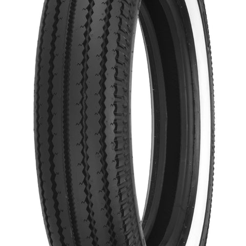 Shinko Tire 270 Super Classic F/R 5.00-16 Bias Tire with White or Black Wall