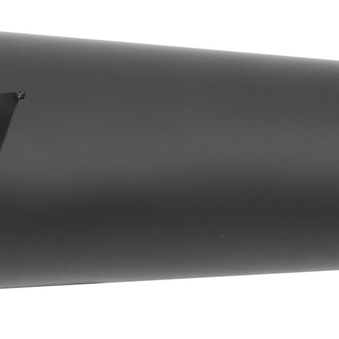 TBR Comp S 2-into-1 Exhaust for Harley Davidson Softail – Black with Carbon Fiber Endcap (Part #005-4960199-BSG)