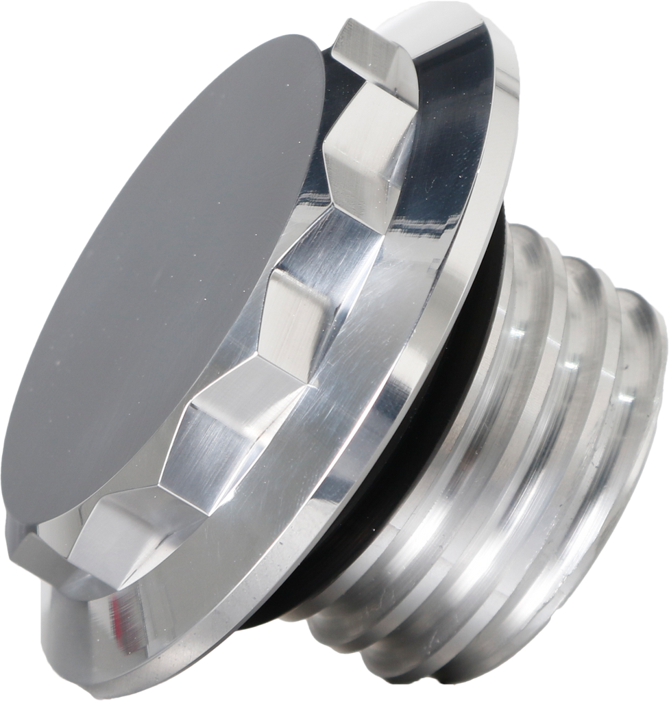 H/D Billet 12 Point Vented Polished Fuel Cap - Team Dream Rides