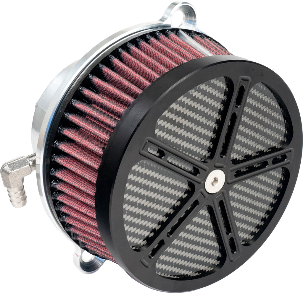 Cvo(121) Air Cleaner Kit Black - Team Dream Rides