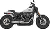 TBR Comp S 2-into-1 Softail Exhaust with Carbon Fiber End Cap for Harley Davidson 2018-2019 Models