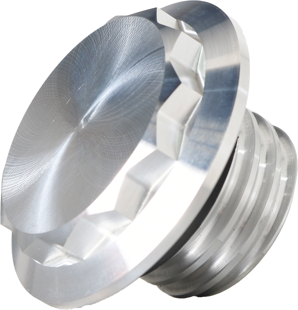 H/D Billet 12 Point Vented Raw Fuel Cap - Team Dream Rides