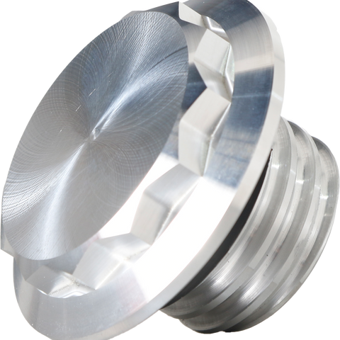 H/D Billet 12 Point Vented Raw Fuel Cap - Team Dream Rides