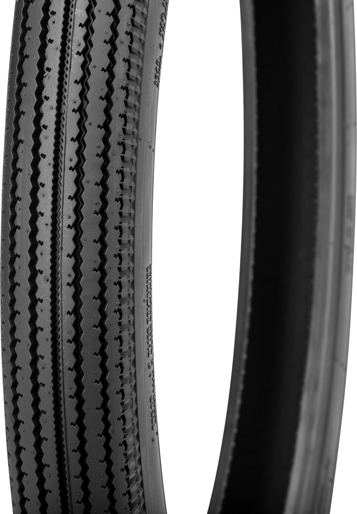 Shinko Tire 270 Super Classic Front 3.00-21 57s Bias Tt with Full Aspect Sawtooth Design