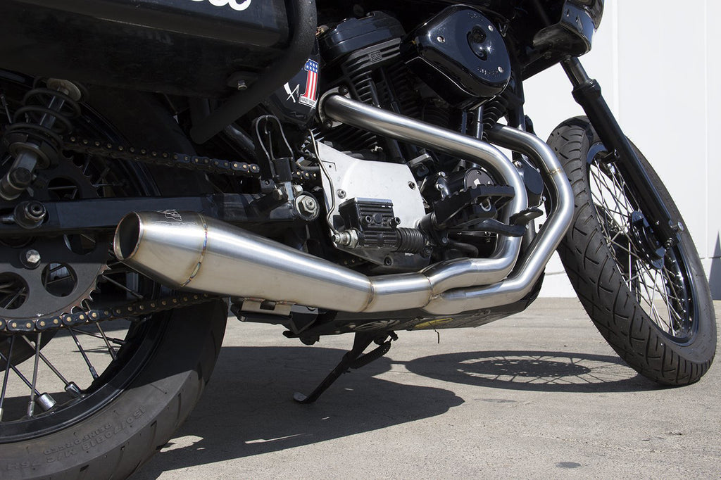 TBR Comp S Gen 2 2-1 Sportster Exhaust System for Harley Davidson XL1200C and XL1200S Models