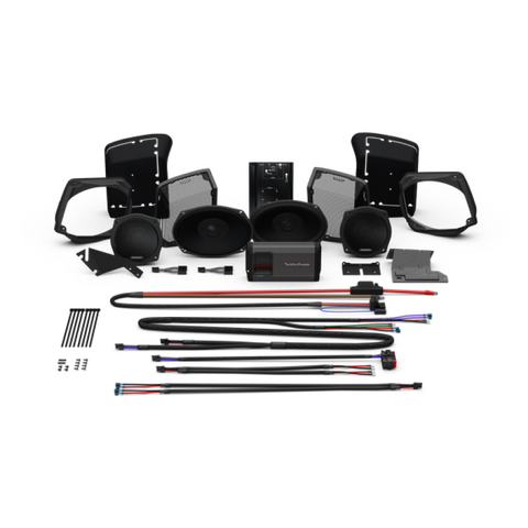 Rockford Fosgate 1998-2013 Harley Davidson Street Glide Stage 3 Audio Kit - Team Dream Rides