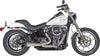 TBR Comp S 2-into-1 Softail Exhaust with Carbon Fiber End Cap for Harley Davidson 2018-2019 Models