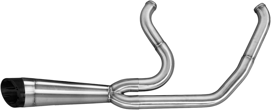 TBR Comp S 2-1 Softail Exhaust with Turnout for Harley Davidson 2018 Models