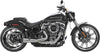 TBR Comp S 2-into-1 Softail Exhaust with Carbon Fiber End Cap for Harley Davidson 2018-2019 Models