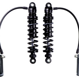 Ohlins 14-26 Harley FL Touring STX 36 Twin Blackline 12-Inch Reservoir Shocks with Standard Springs