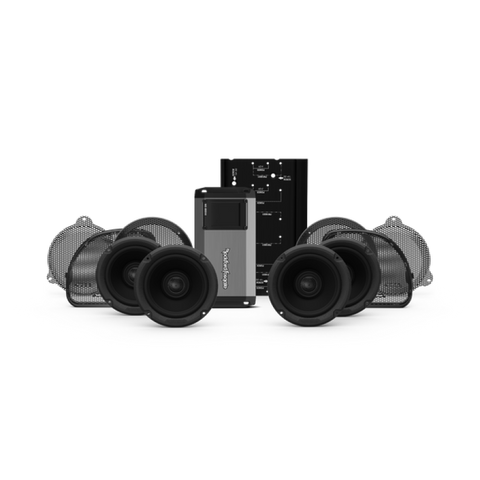 Rockford Fosgate HD14U-STG2 Stage 2 Audio Kit for Harley-Davidson Road Glide and Street Glide Ultra (2014+)