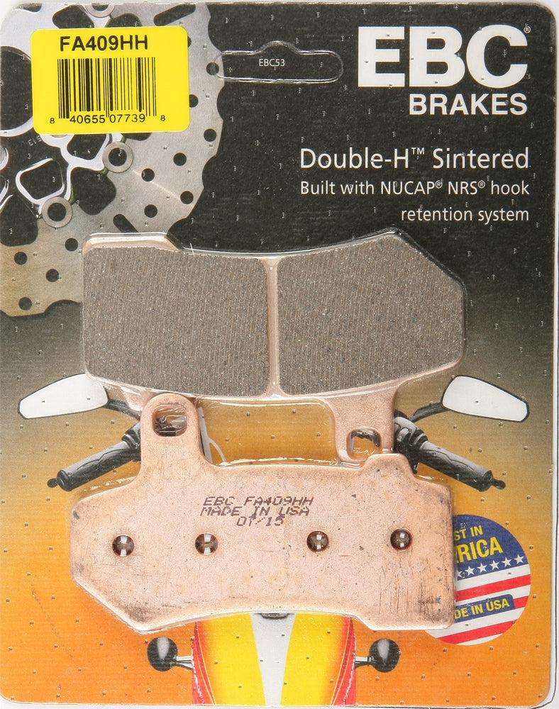 Brake Pads Fa409hh Double H Sintered