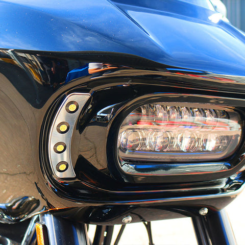 Quad Pod Front Light Kit Satin - Team Dream Rides