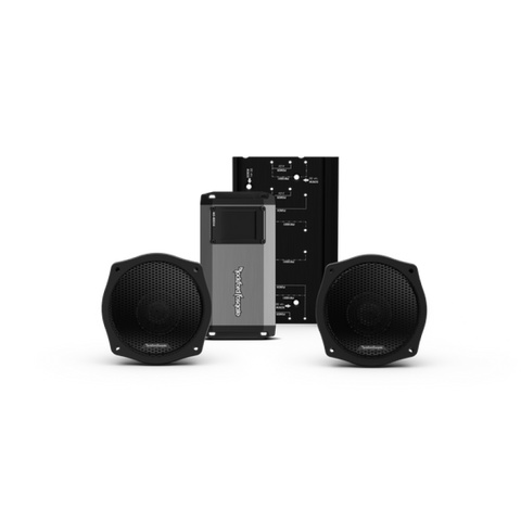 Rockfrod Fosgate 1998-2013 Harley Davidson Street Glide Stage 2 Audio Kit - Team Dream Rides