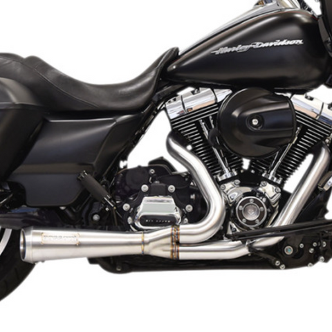 BASSANI XHAUST 2:1 Short Exhaust - Stainless Steel Road Rage 2:1 Short Exhaust System - Team Dream Rides