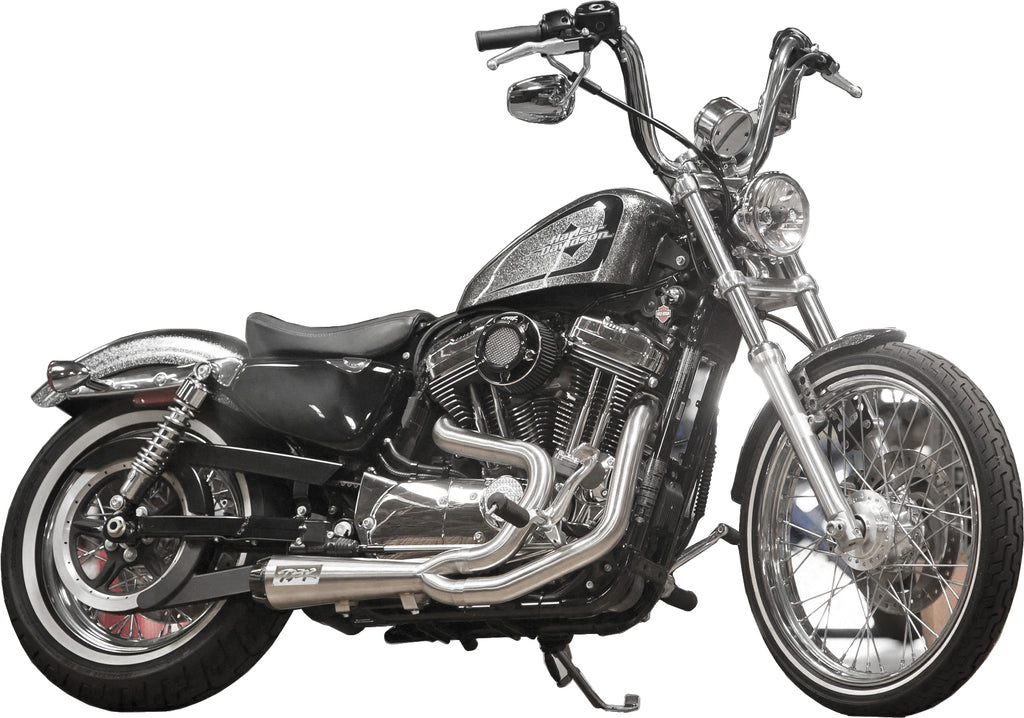TBR Comp S 2-Into-1 Sportster Exhaust System for Harley Davidson XL Models
