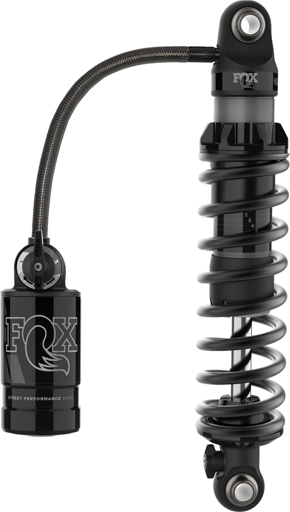 FOX QSR 12-Inch Shock Absorber with Remote Reservoir for Harley Davidson Touring Models