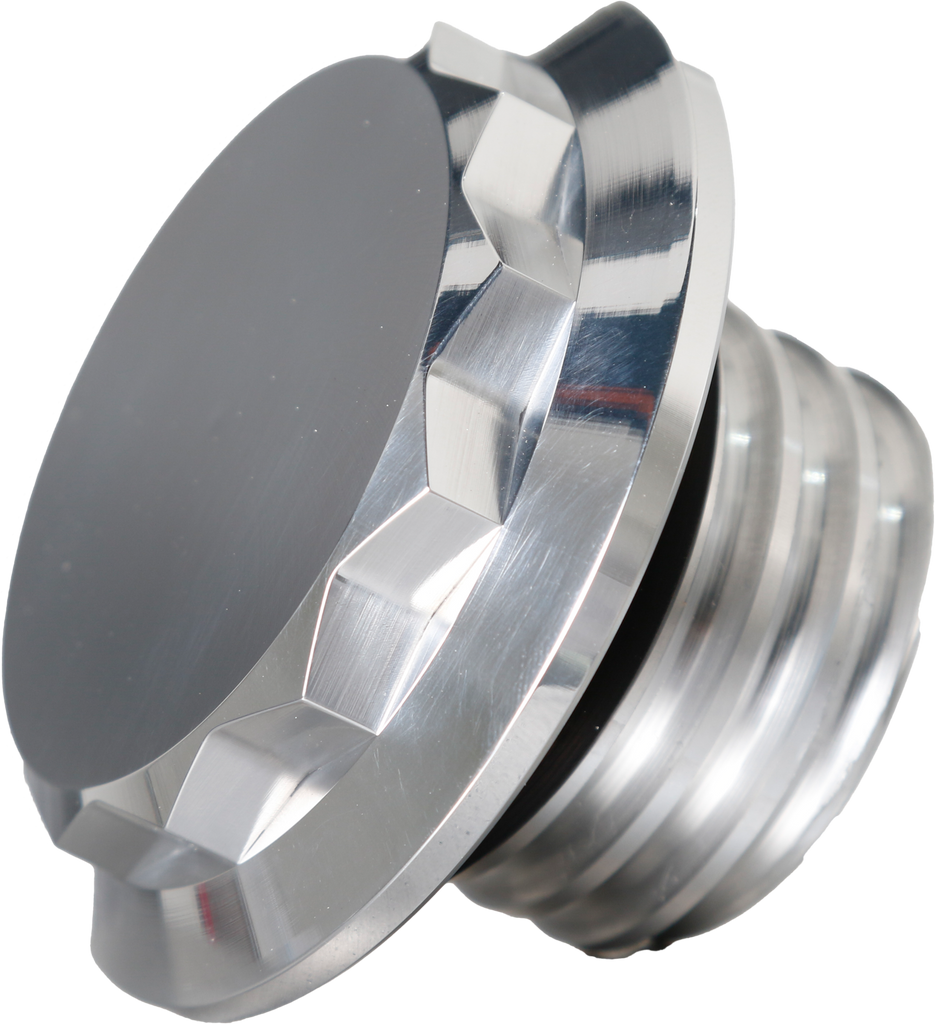 H/D Billet 12 Point Vented Polished Fuel Cap - Team Dream Rides