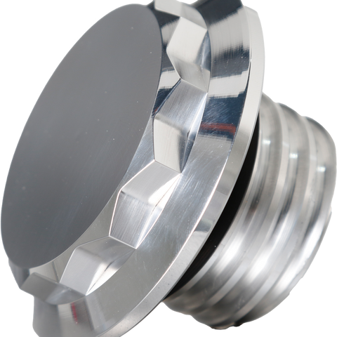 H/D Billet 12 Point Vented Polished Fuel Cap - Team Dream Rides