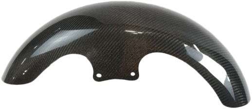 Carbon Fiber Mid Lgth Fender Front 19" Flh 14 22 - Team Dream Rides