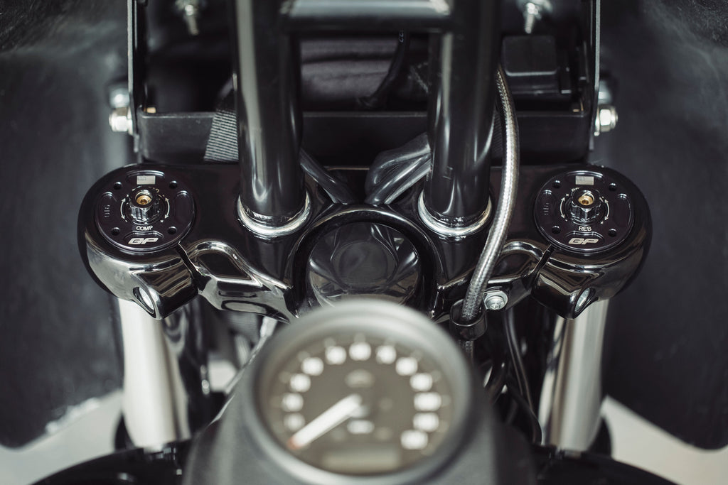 GP Suspension, 25mm Cartridge Kit for HD Dyna 2017 - Team Dream Rides