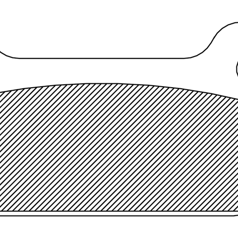 DRAG SPECIALTIES Sintered Metal Brake Pads - Touring Sintered Metal Harley/Buell Brake Pads - Team Dream Rides