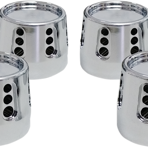 AVON GRIPS Cover Head Bolt Gatlin Chrome Head Bolt Cover - Team Dream Rides